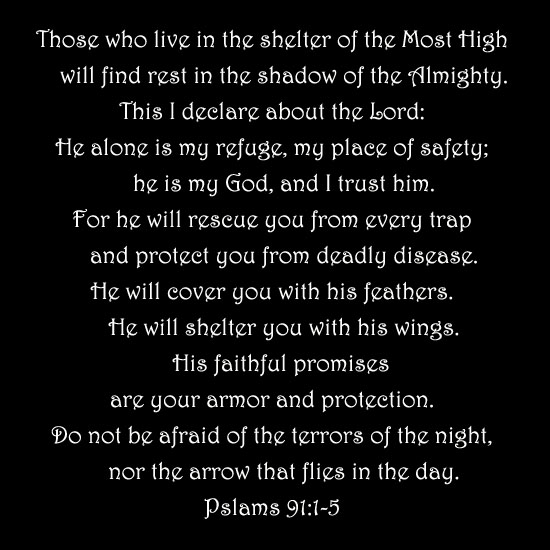 Scripture Sunday Psalms 91