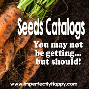 Seed Catalogs you may not be getting...but should!