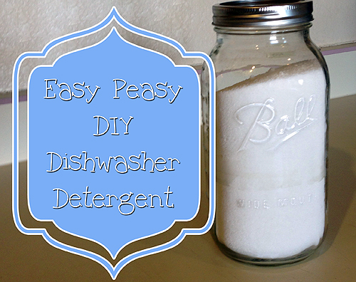Easy Peasy DIY Dish Detergent