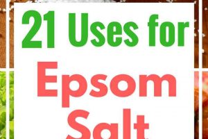 21 Uses for Epsom Salt on the Homestead - for you, your animals, your garden and house! How & Why to Use It.