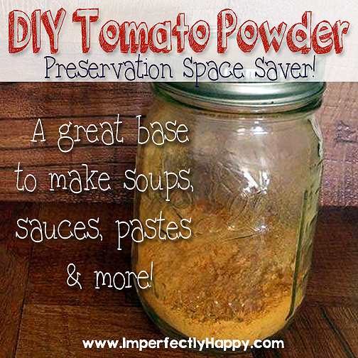 Making Tomato Powder