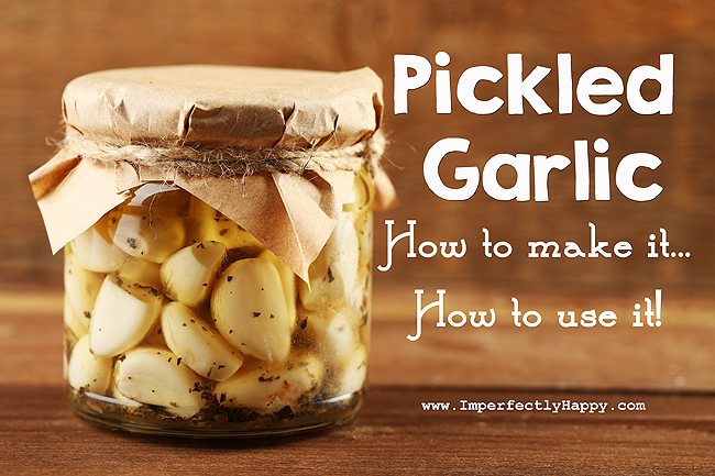 Pickled Garlic Recipe
