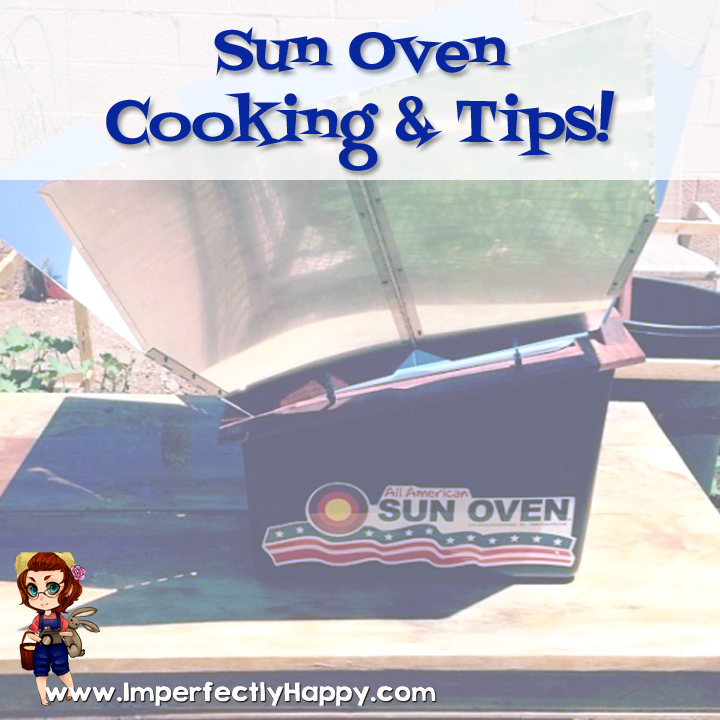 Sun Oven Cooking and Tips
