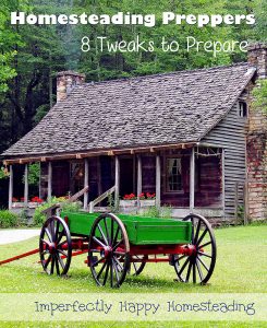 Homesteading Preppers - 8 Tweaks to Prepare for any situation.