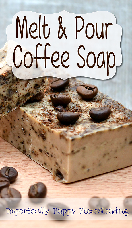 Melt and Pour Coffee Soap