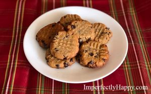 Flourless Low Carb Peanut Butter Chocolate Chip Cookie Recipe