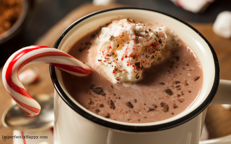 Hot chocolate Christmas drinks