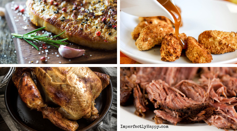 Air Fryer Recipes for beef, chicken, pork, fish and more