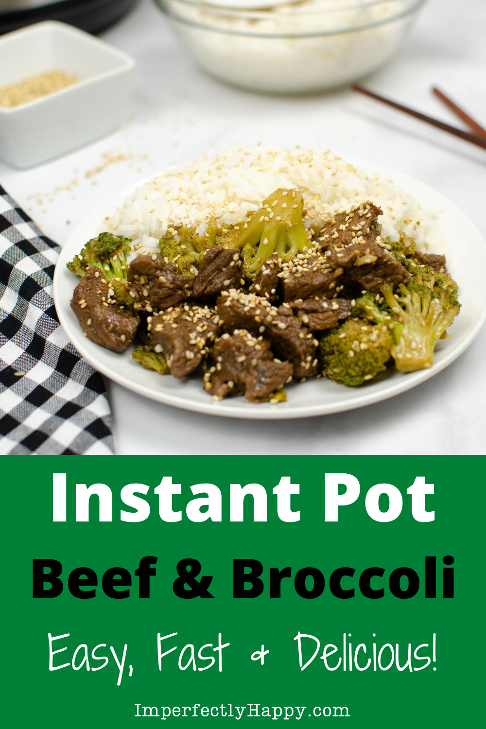 Instant Pot Beef & Broccoli Pin