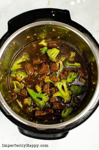 Instant Pot Beef and Broccoli Recipe Process 6