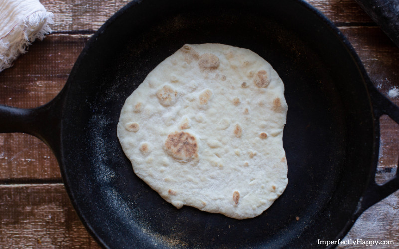 homemade flour tortilla recipe
