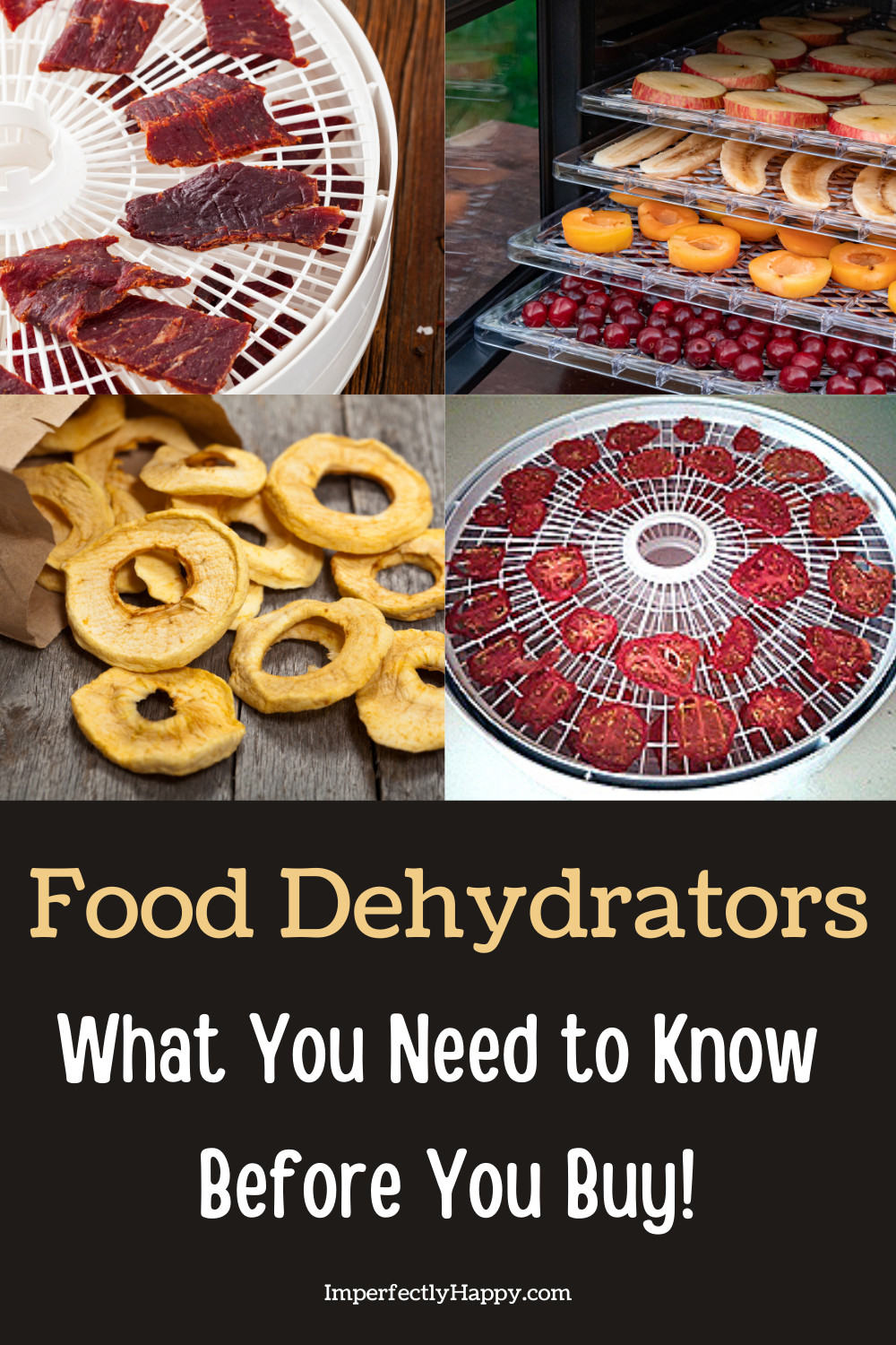 Food Dehydrators what you need to know before you buy