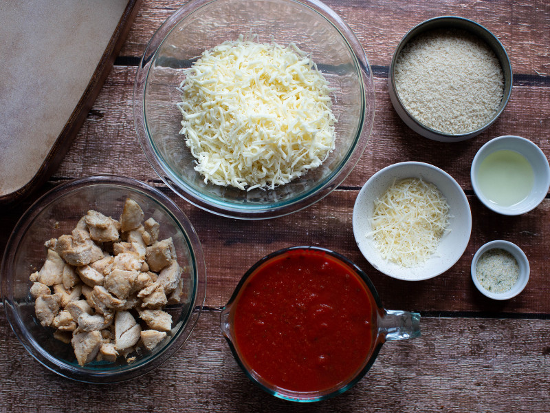 Freezer Meals Chicken Parmesan Ingredients