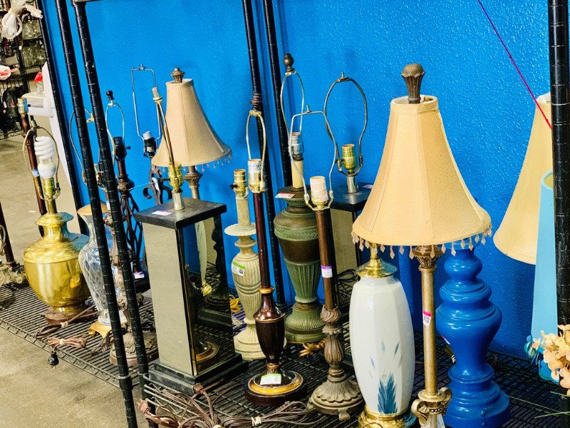 Best Things to Buy at a Thrift Store - lamps