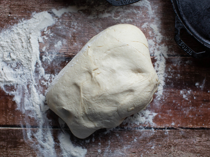 cast iron skillet bread step 10