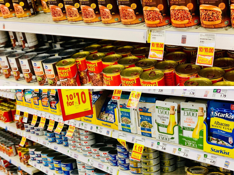 what to stock up on in February canned foods