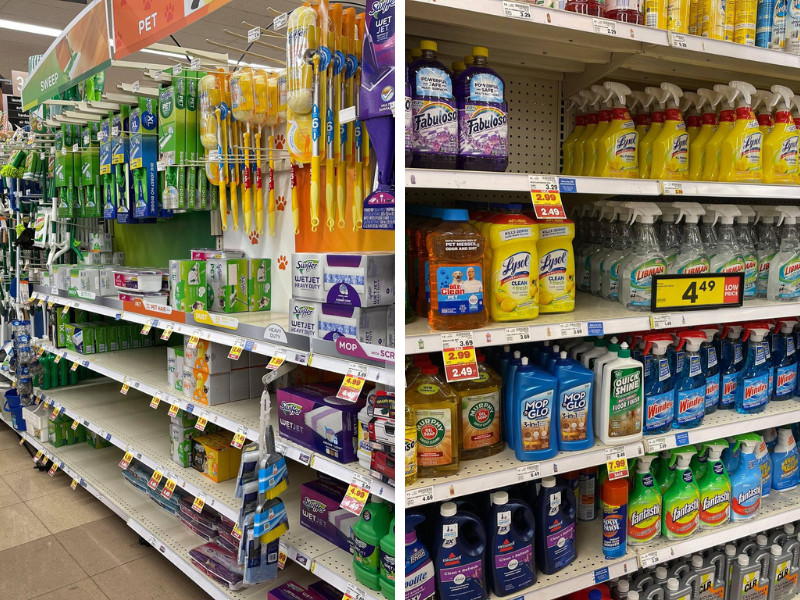 what to stock up on in April cleaning