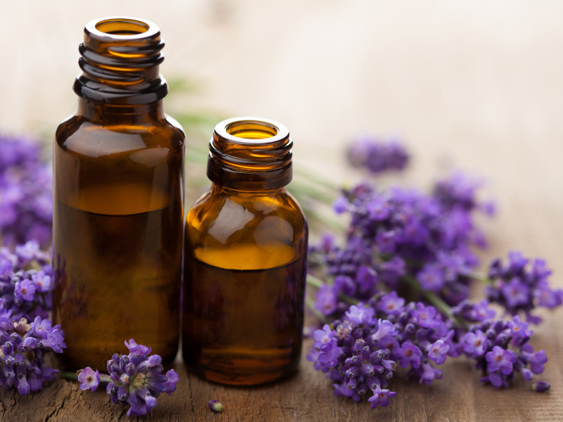 how to make an herbal tincture dried lavender with amber bottles