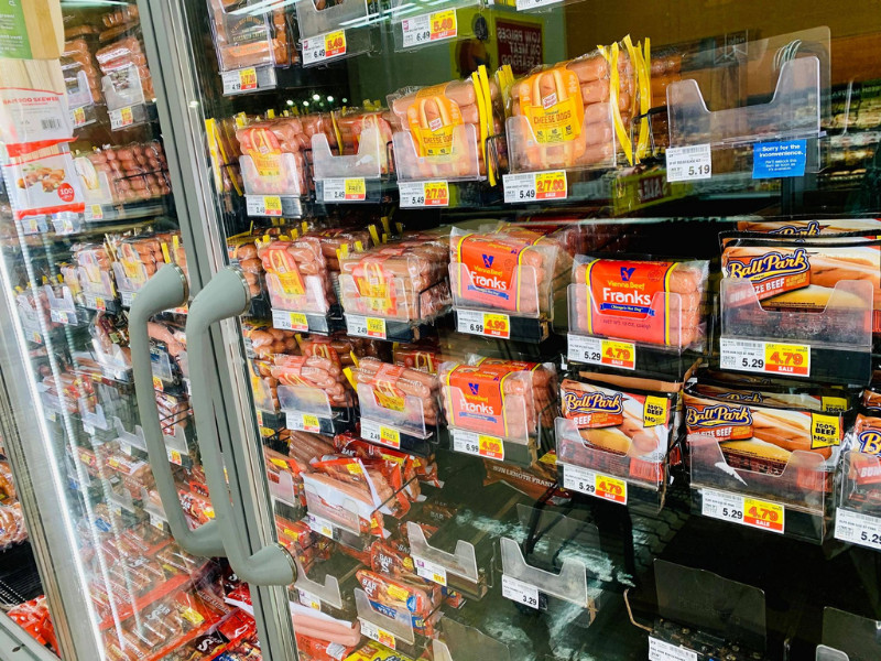 Stock Up on in May - hot dogs