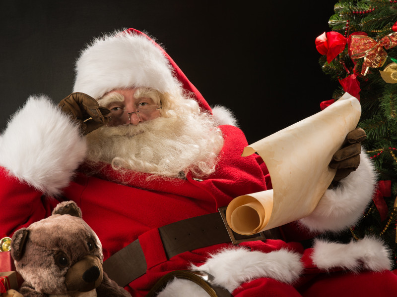 Christmas with No Gifts - Santa