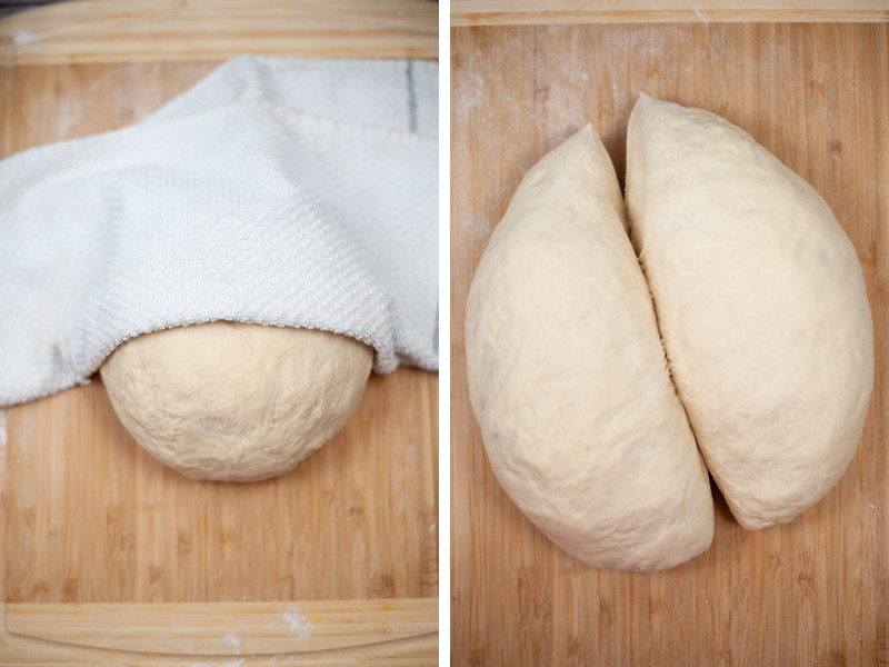 making homemade bread step 4