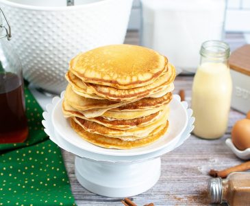 Eggnog Pancakes Recipe