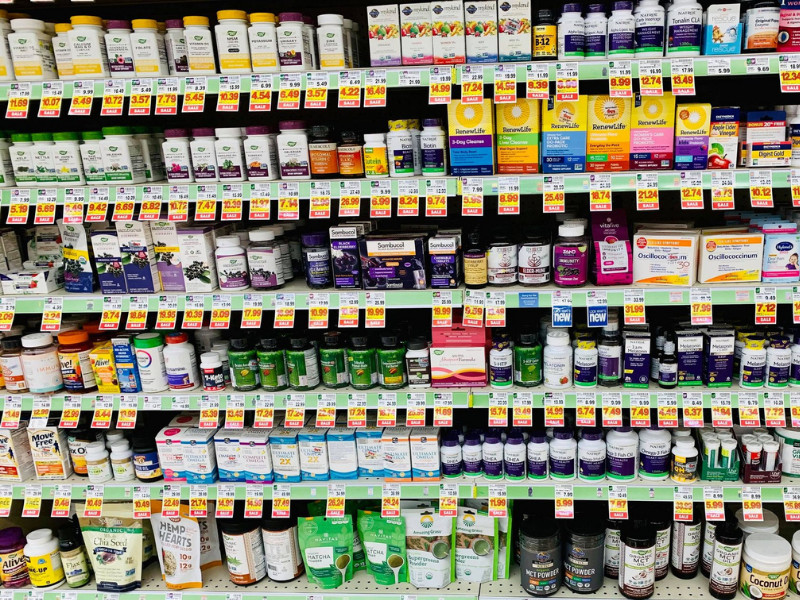 the best Supplements to Stockpile - grocery shelf